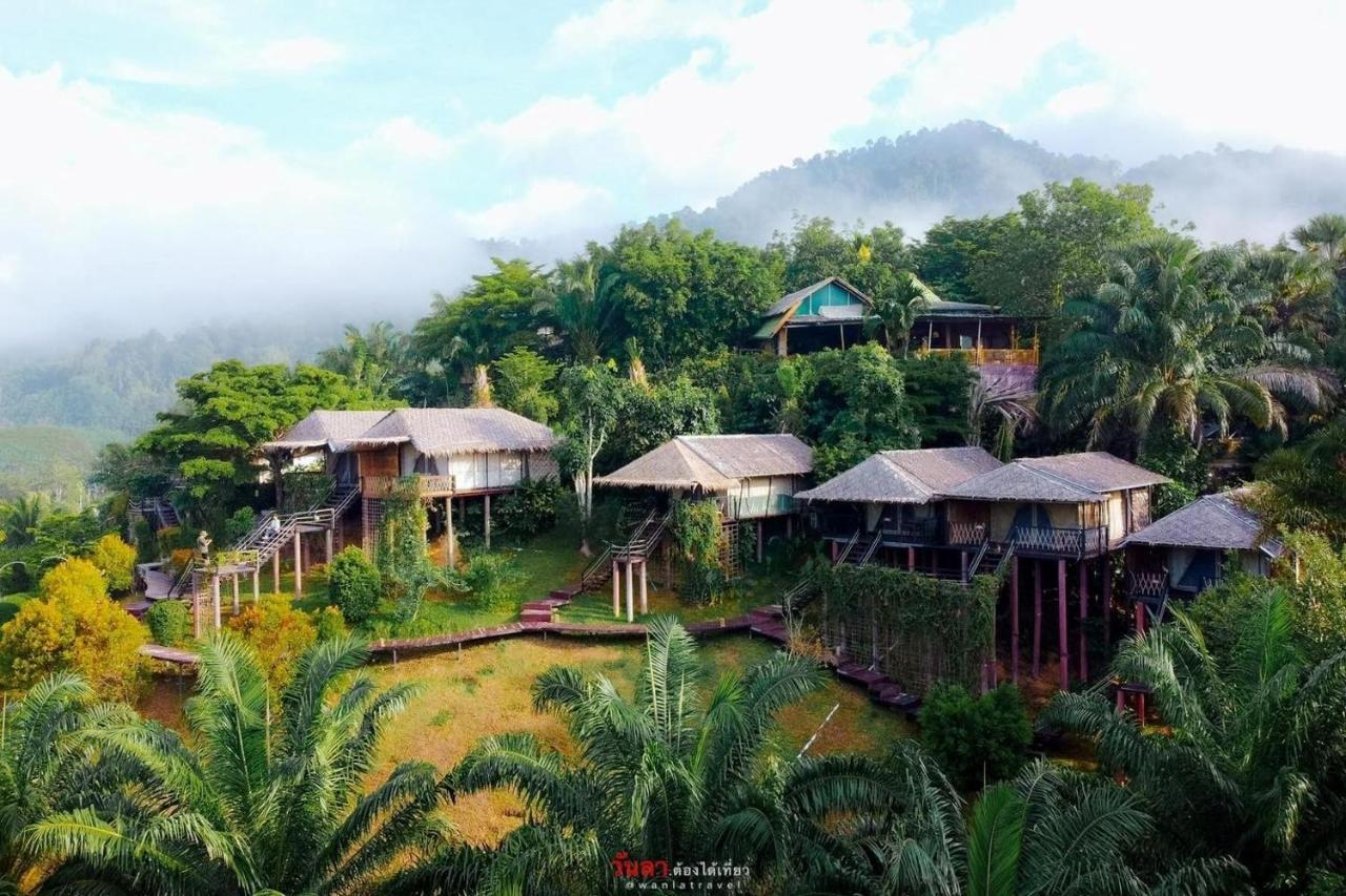 Hotel Khao Sok Boutique Camping - Exotic Cliff Camping Khao Sok National Park Zewnętrze zdjęcie