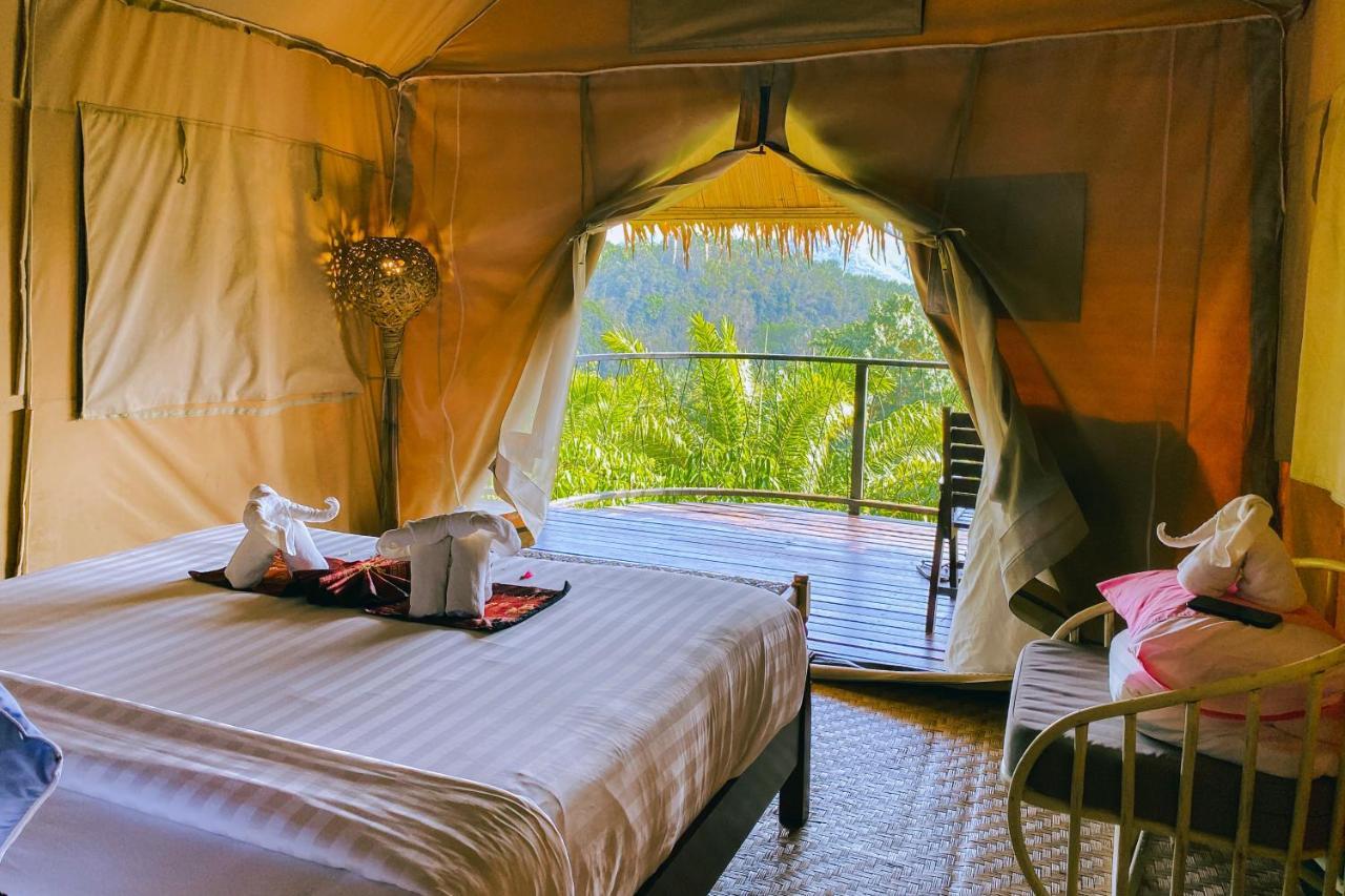 Hotel Khao Sok Boutique Camping - Exotic Cliff Camping Khao Sok National Park Zewnętrze zdjęcie
