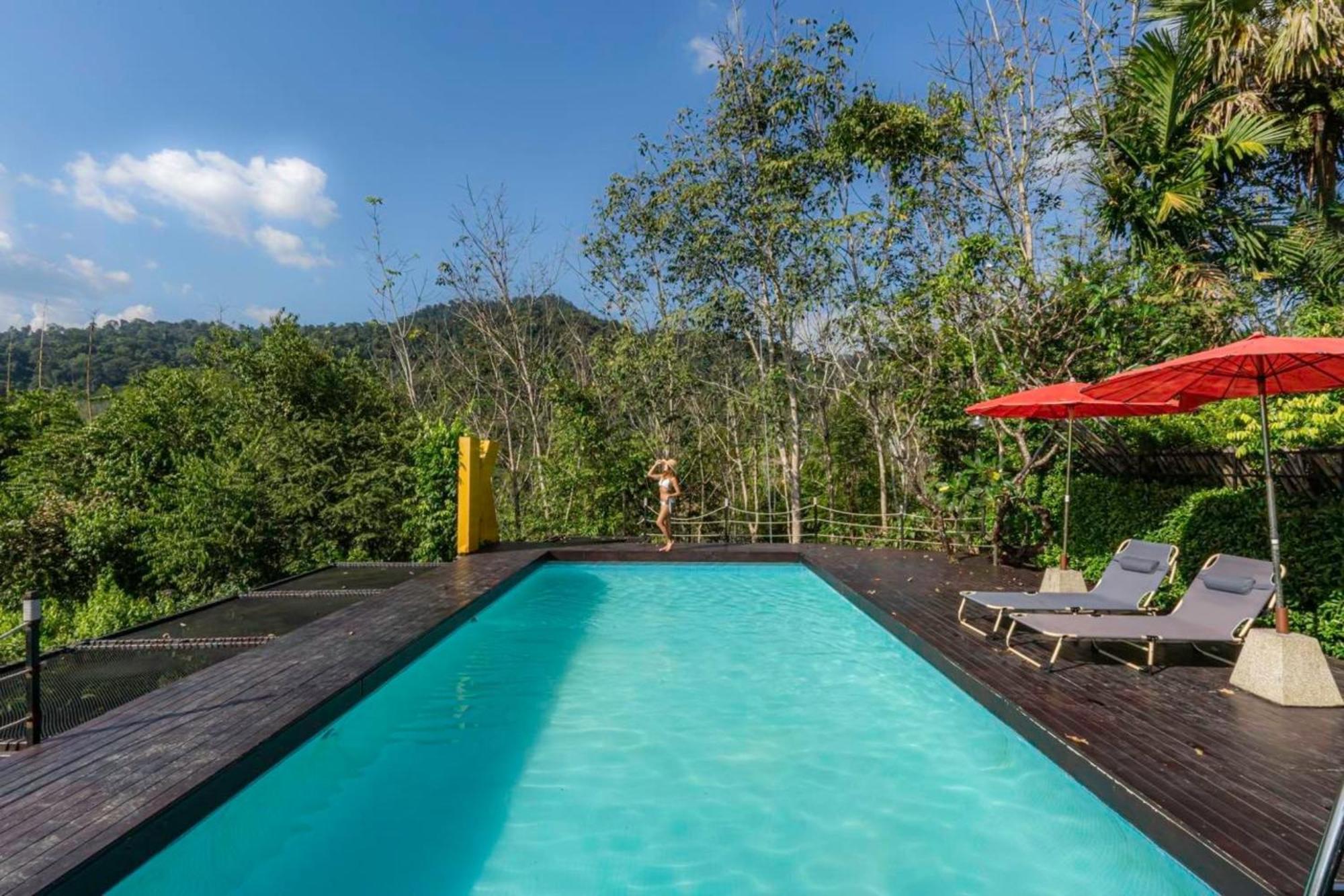 Hotel Khao Sok Boutique Camping - Exotic Cliff Camping Khao Sok National Park Zewnętrze zdjęcie
